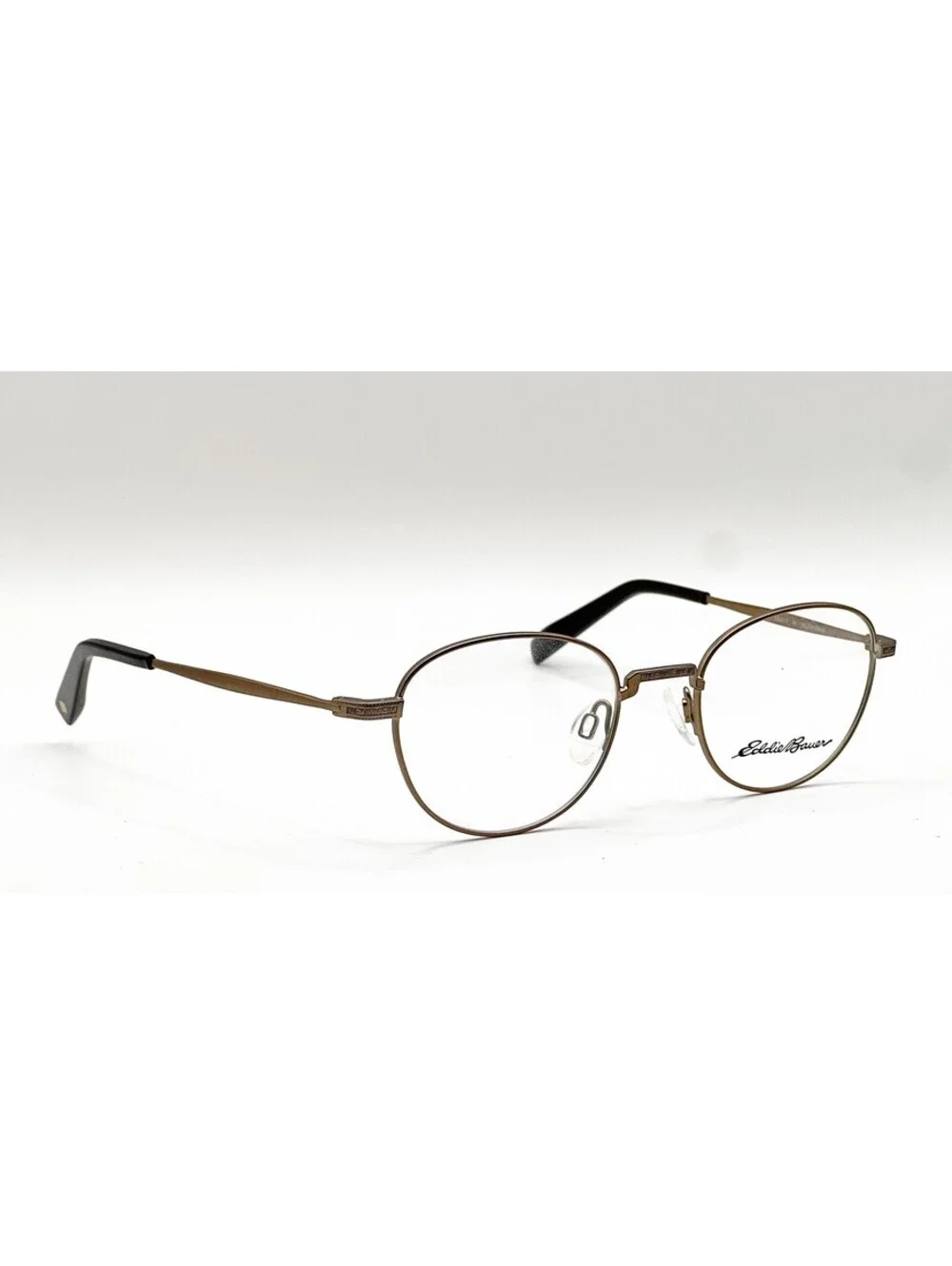Eddie Bauer EB32213 Brown Round Authentic Eyeglass Frames 49-20-135